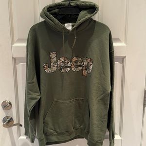 Jeep camouflage, logo hoodie